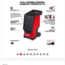 Milwaukee M18 Wireless Bluetooth Jobsite Speaker
