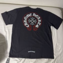 Chrome Hearts Black T Shirt Size L