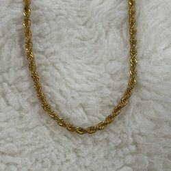 30 Inch Rope Gold Filled Brand New High Quality Chain