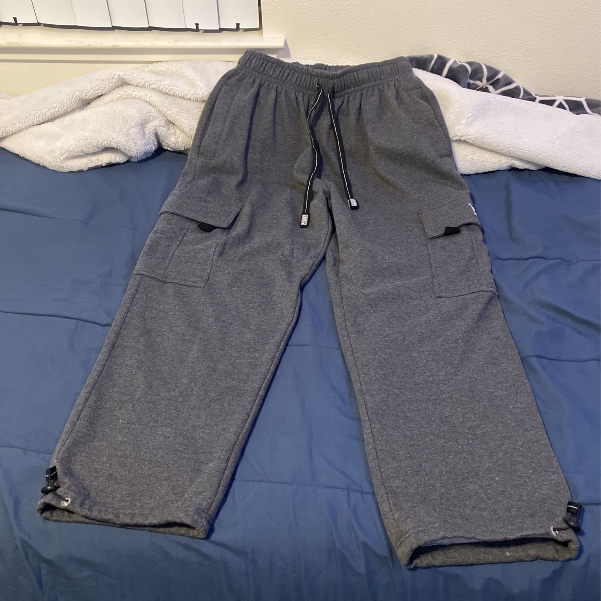 dark gray pro club sweats