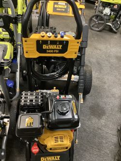 Dewalt Gas Power 3400 PSI Pressure Washer $400
