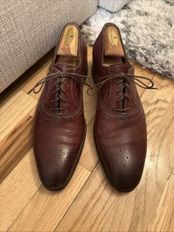 Santoni Men’s Brown Dress Shoes Size 10