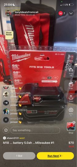 M18 12.0AH forge battery