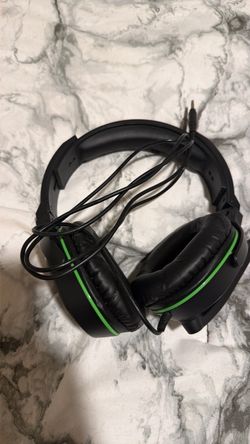 Wage Black and Green Wired Gaming Headset