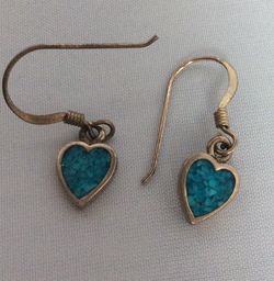 Sterling silver turquoise earrings