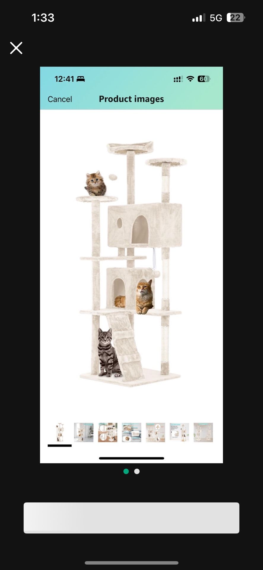 70inch Cat Tower 