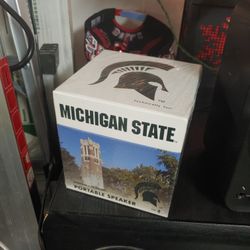 Michigan State Bluetooth Portable Speaker. Brand New Still In Box
