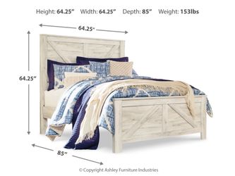 Bellaby Queen Crossbuck Panel Bed