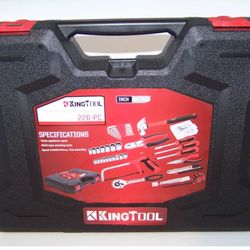 THE KING TOOL HOME REPAIR TOOL 226 PIECE 