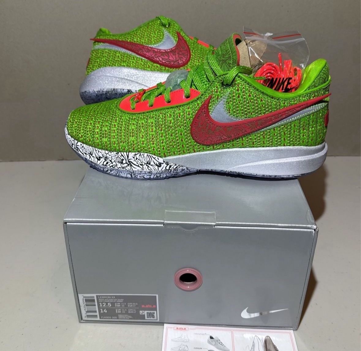 Lebron 20 Stocking Stuffer Size 12.5