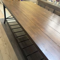 Nice Wood Coffee Table 48 by 18