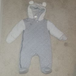 6-9 months winter onesie