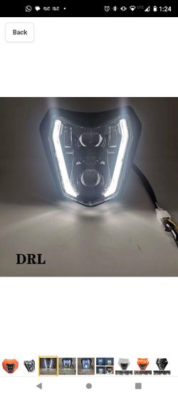Motocycle  Led Headtligh  Moto Cross En Duro 