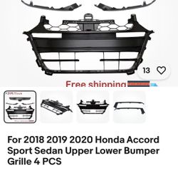 Grille Honda Accord 18-20