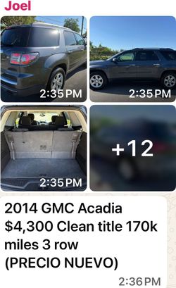 2014 GMC Acadia
