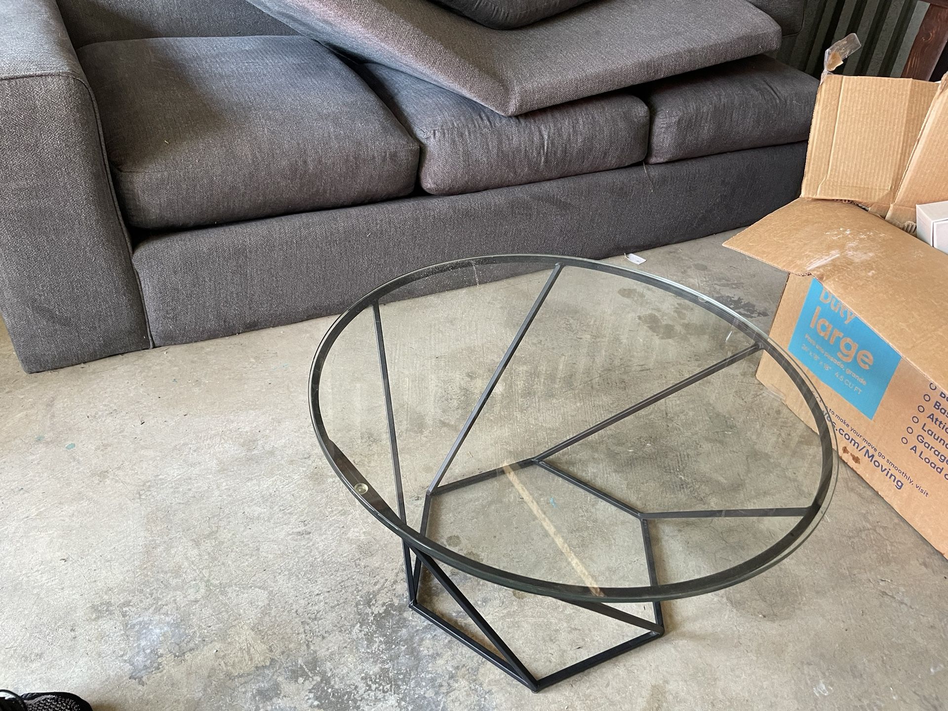 Grey Couch From Living Spaces 