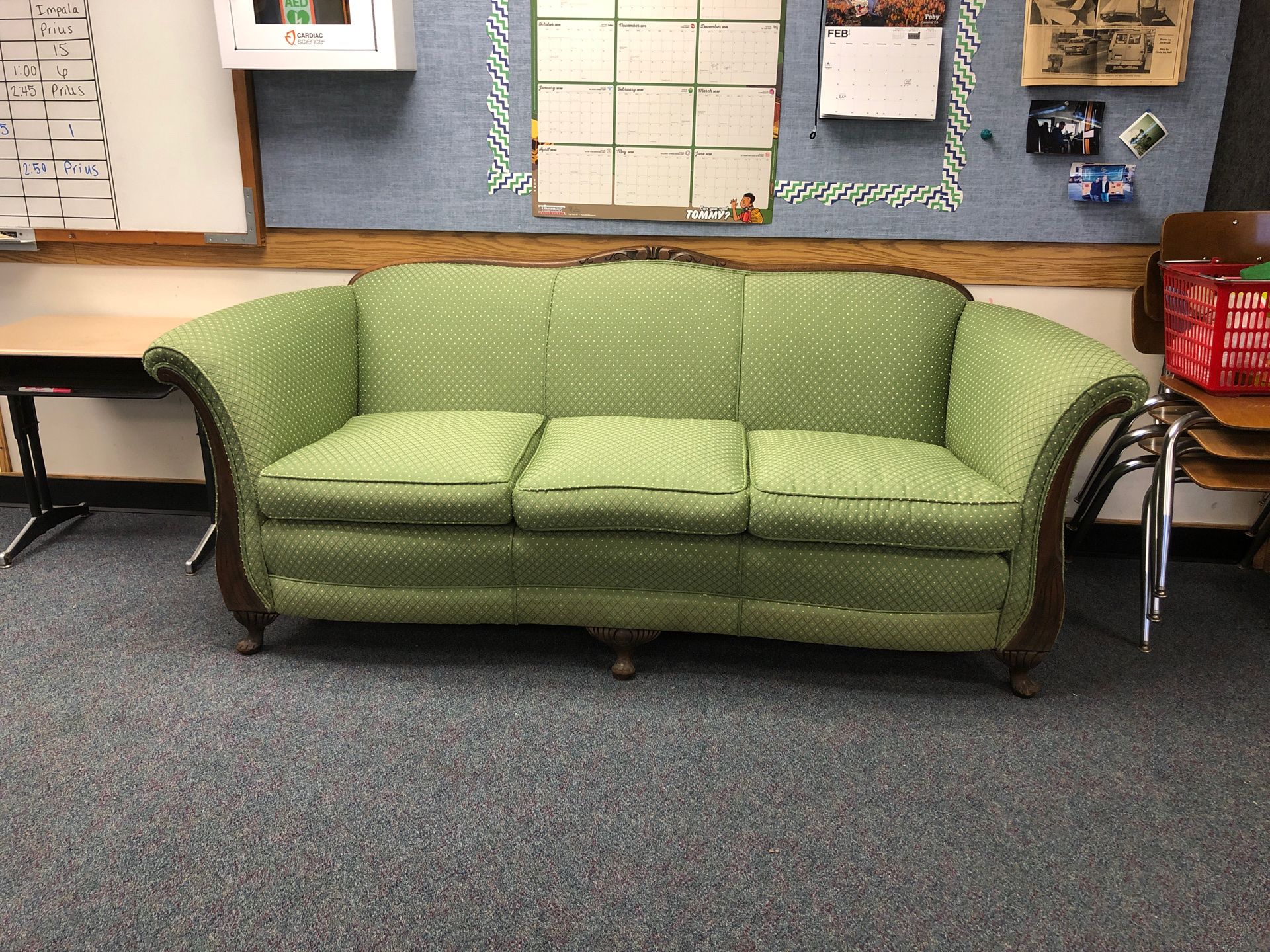 Antique Claw Foot Couch