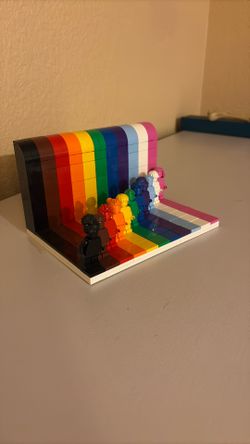 Everyone Is Awesome Lego Pride