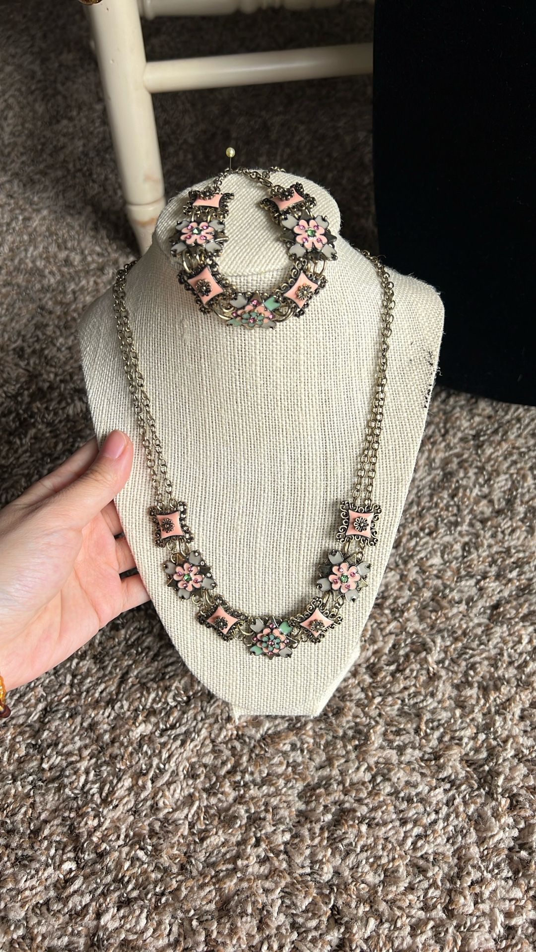 Chorange Necklace And Bracelet 