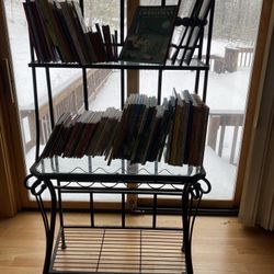 KITCHEN RACK W/WINE HOLDER