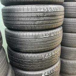 225-65-17 All Four Tires 🤑🤑🤑🤑