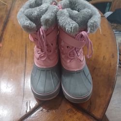 Girls Size 1 Snow Boots