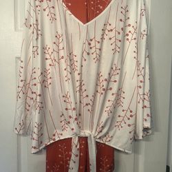 Two Piece Skirt Set New Size 3X