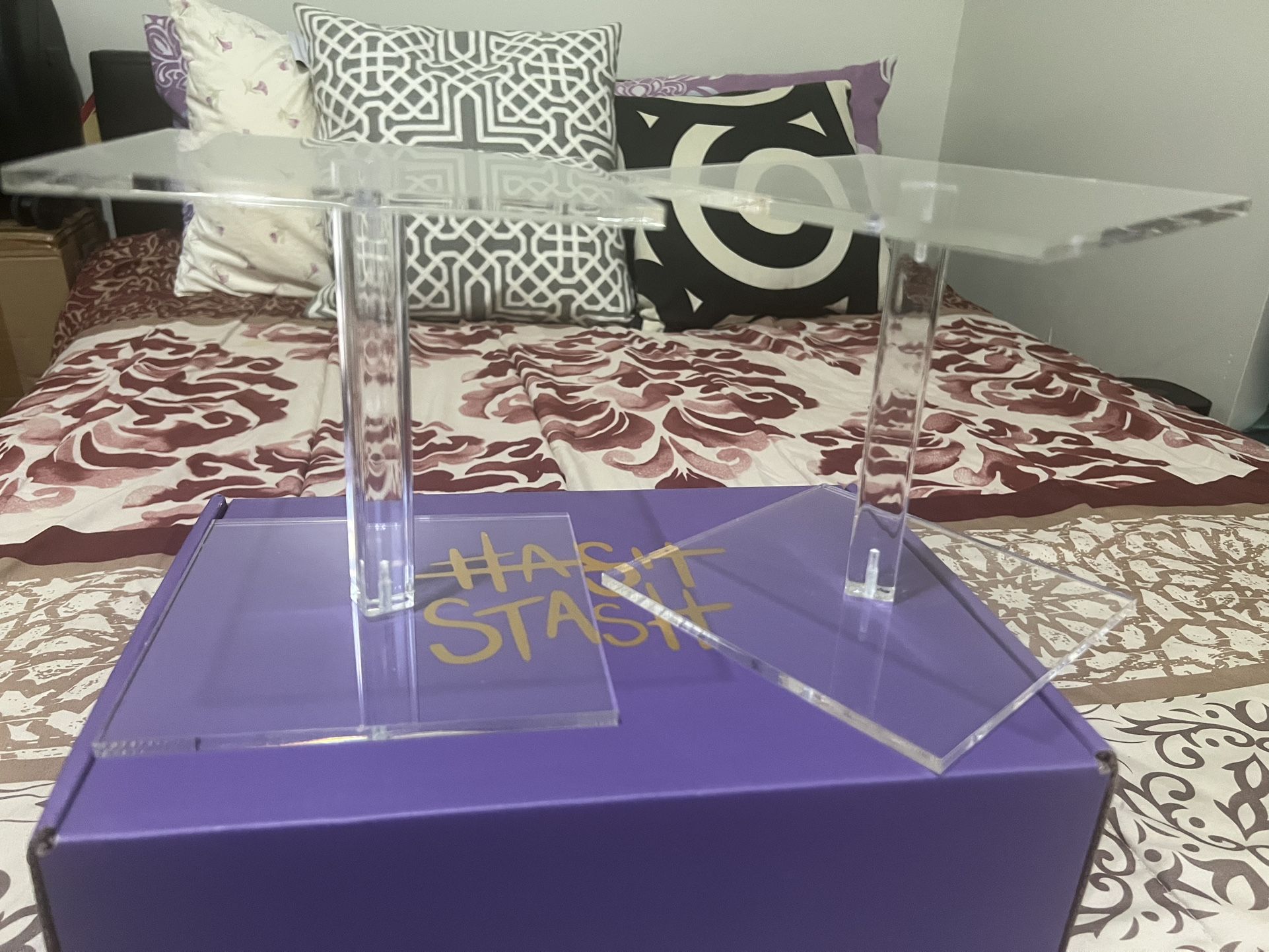 Acrylic Decorative statue/ Cake stands / Perfume Stand