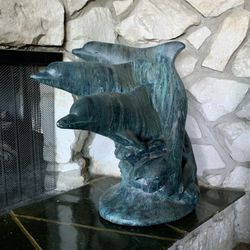 Dolphin sculpture