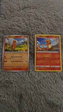 Charmander Pokémon Trading Cards Lot of 2