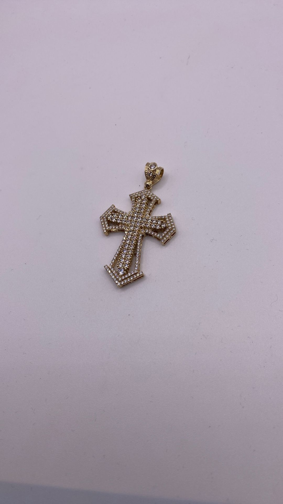 10K Cross Pendant