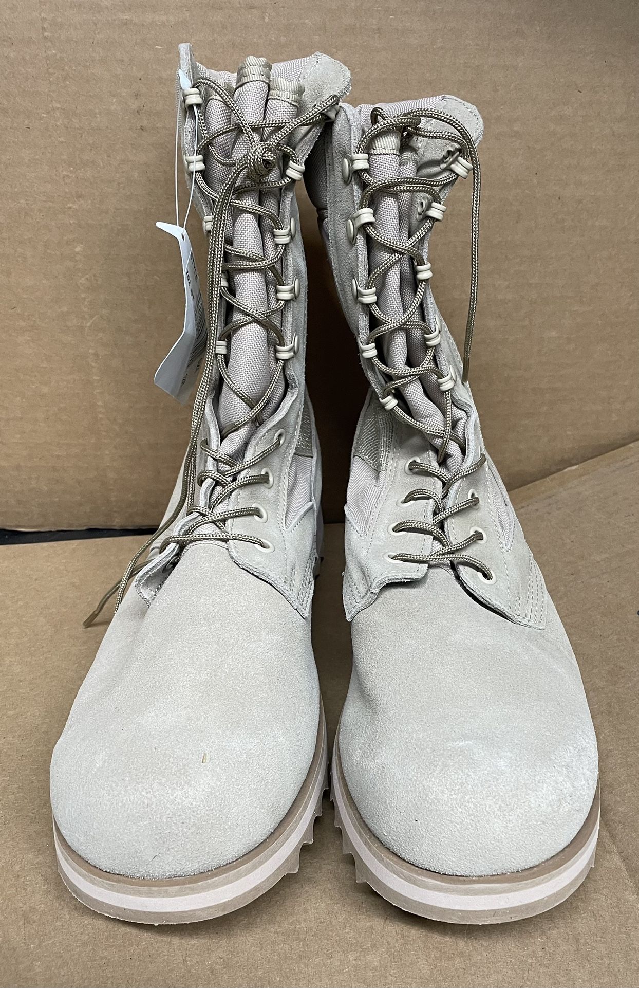 Condor Military Combat Boots Mens 12R Brown Suede