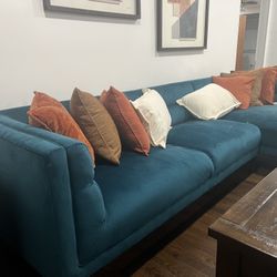 4-Seat Corner Sectional Sofa