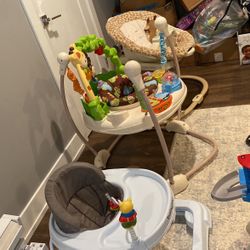 Baby Swing, Walker, Jumper 
