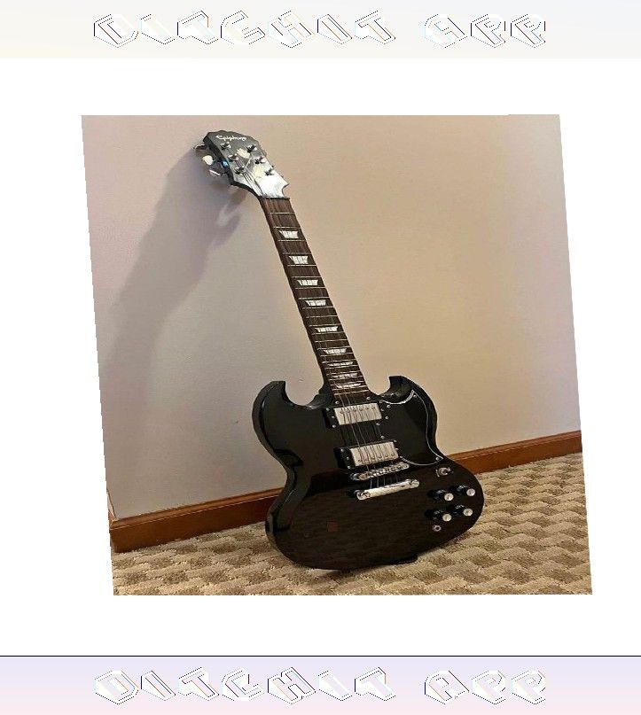 short Mrs Electric Guitar Rock Out with Elite Sound Performance