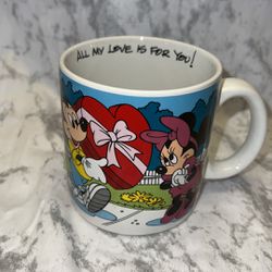 Disney Mickey Minney And Pluto Mug