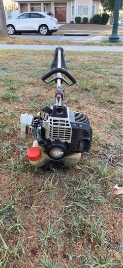 Echo commercial 2 cycle mix gas line trimmer serviced