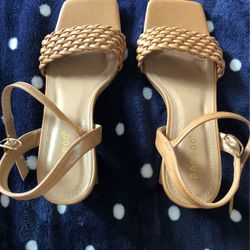 Tan Sandal Heels