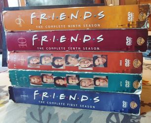 Friends Seasons 1,3,4,9, and 10