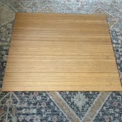 Wooden Roll Up Chair Mat