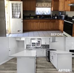KITCHEN BATH CABINETS COUNTERS FLOORS SHOWERS