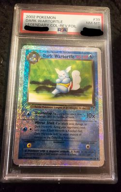 Wartortle legendary collection PSA 8 pokemon