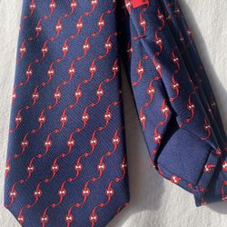 Vintage Hermes Men’s Tie 100% Silk Made in France