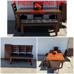 5 Piece Dining Set