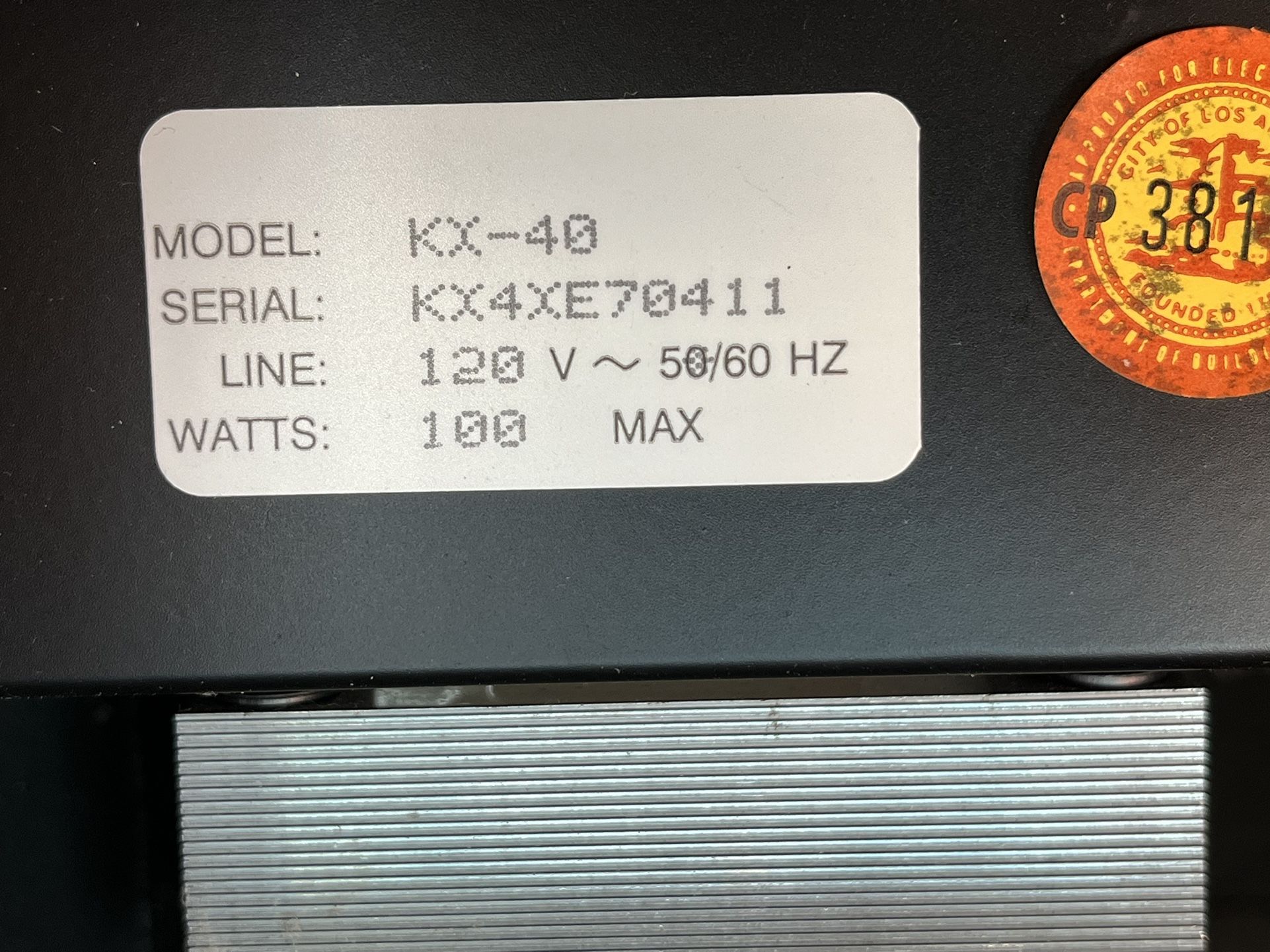 Crate KX 40 Guitar Amplify