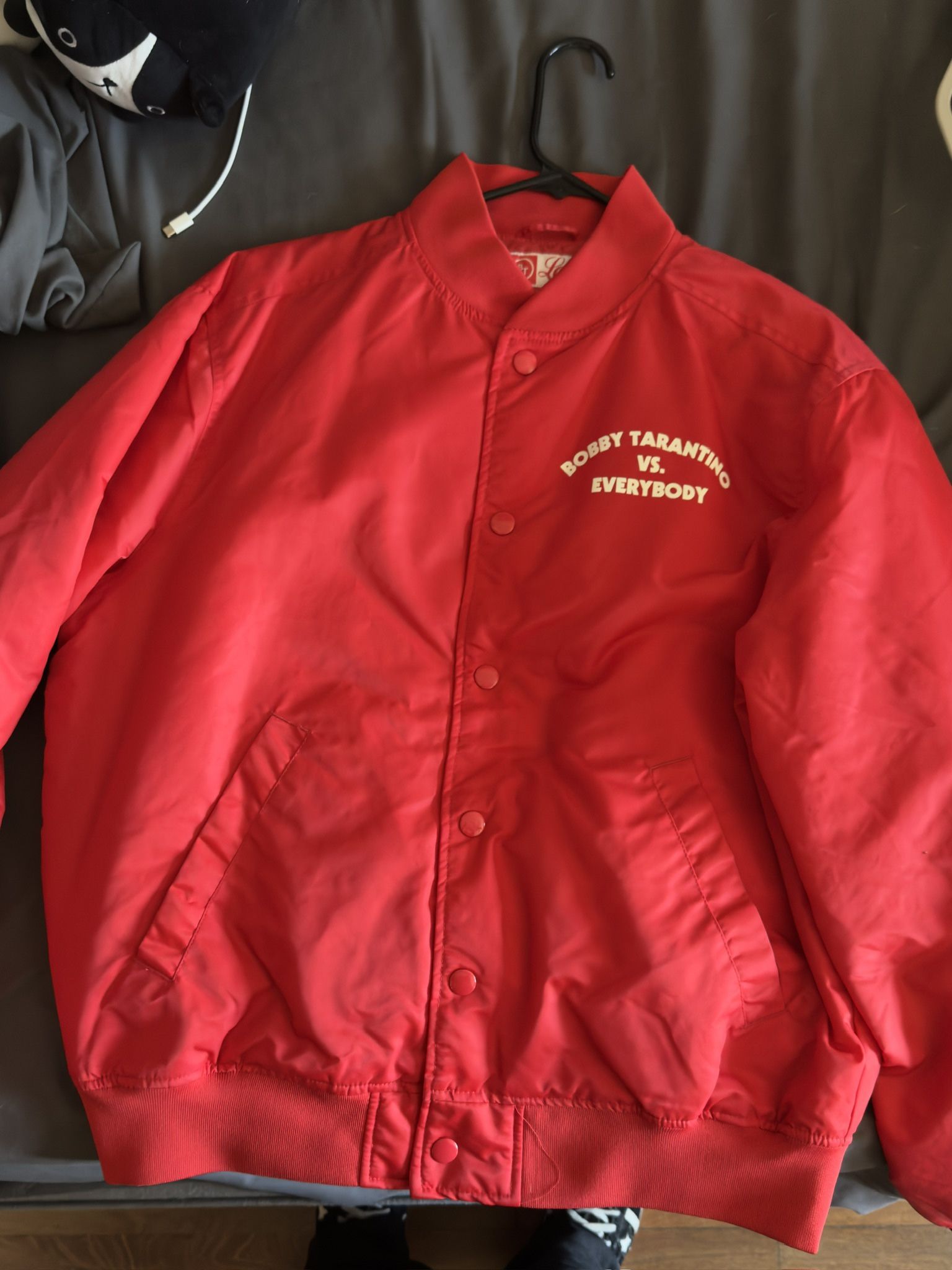 logic bobby tarantino be everybody 2018 tour bomber jacket