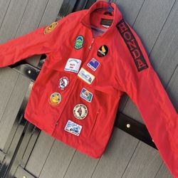 Eddie Bauer Red Honda Jacket