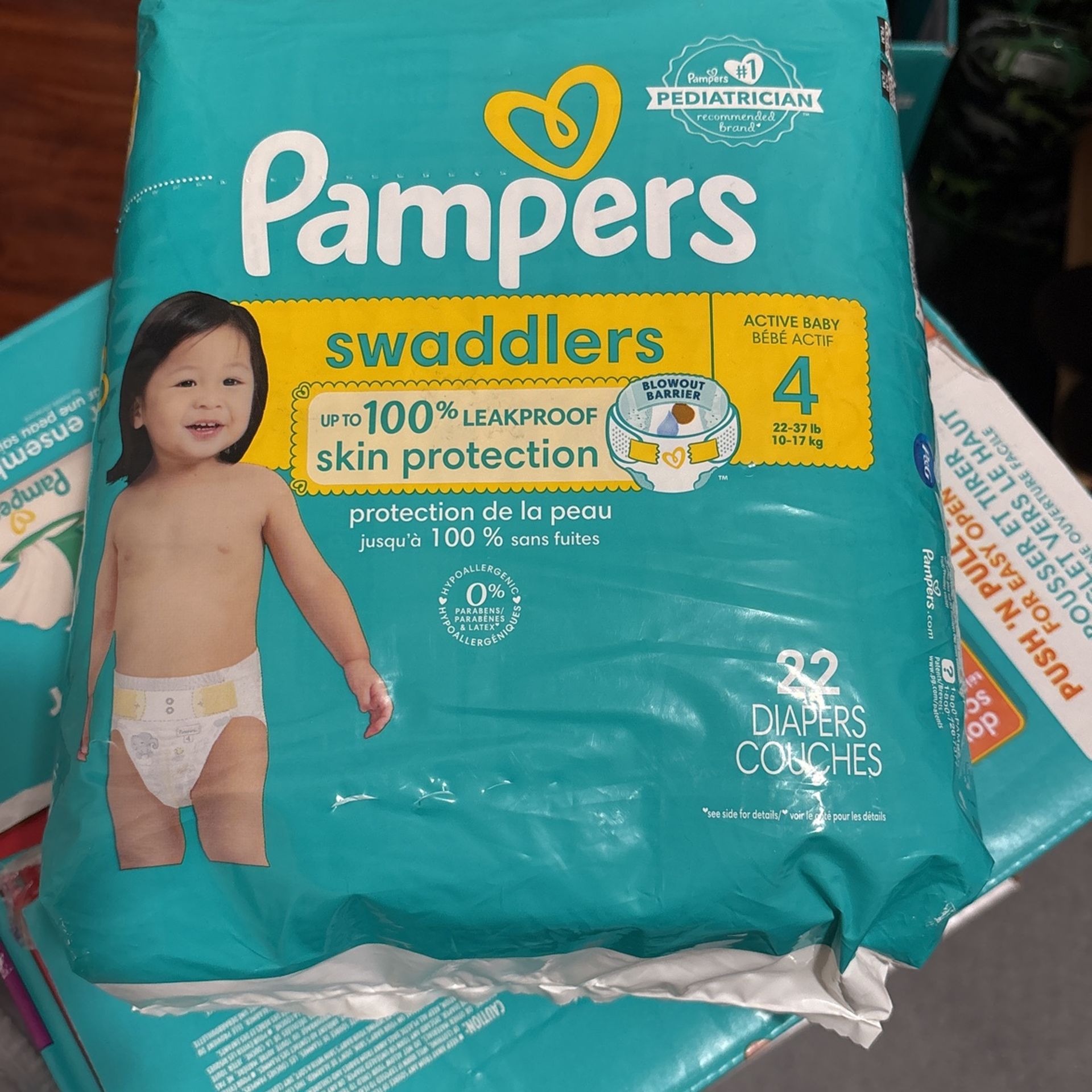 Pampers Swaddlers Size 4