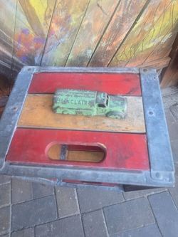 Vintage Sinclair Die-Cast Toy Tanker Truck