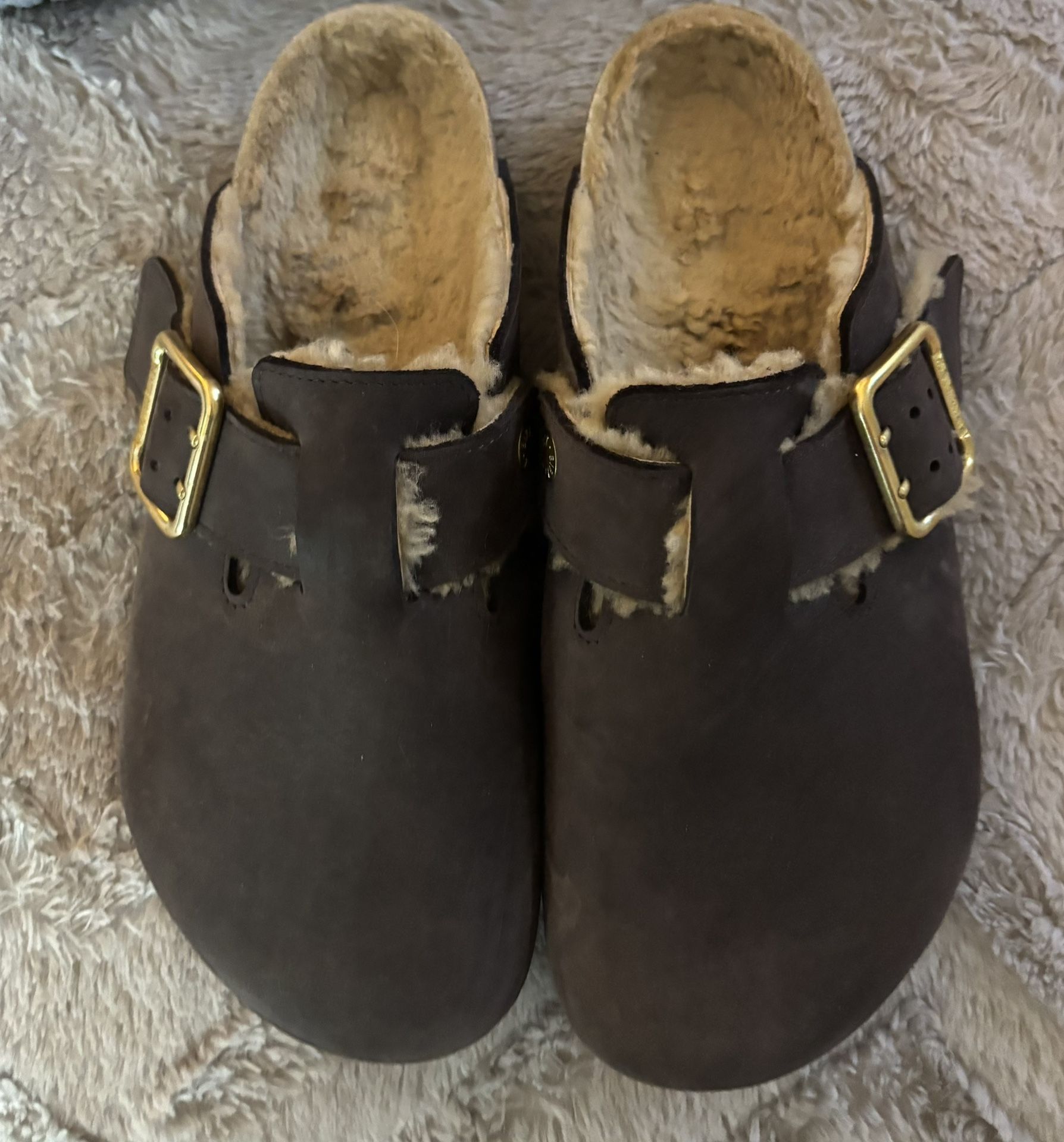 Birkenstock Bold Shearling - Size 9-9.5/42o